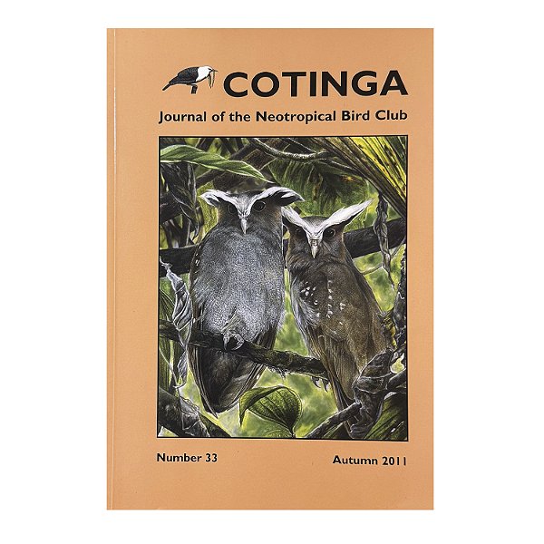 Cotinga - Nº 33 Autumn 2011