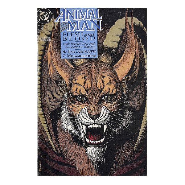 Animal Man: Flesh and Blood - Nº 6: Incantarte / 7: Metamorphosis