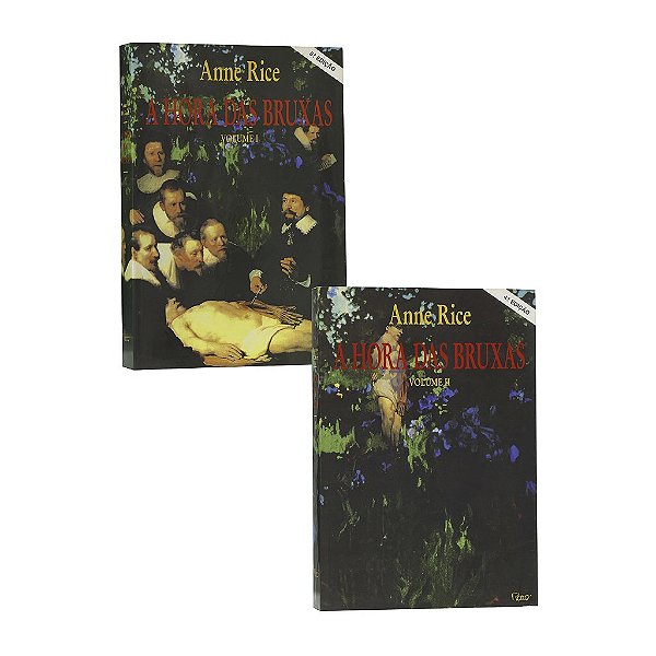 A Hora Das Bruxas - 2 Volumes - Anne Rice