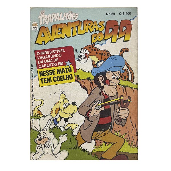 Os Trapalhões: Aventuras Do Didi Nº 29