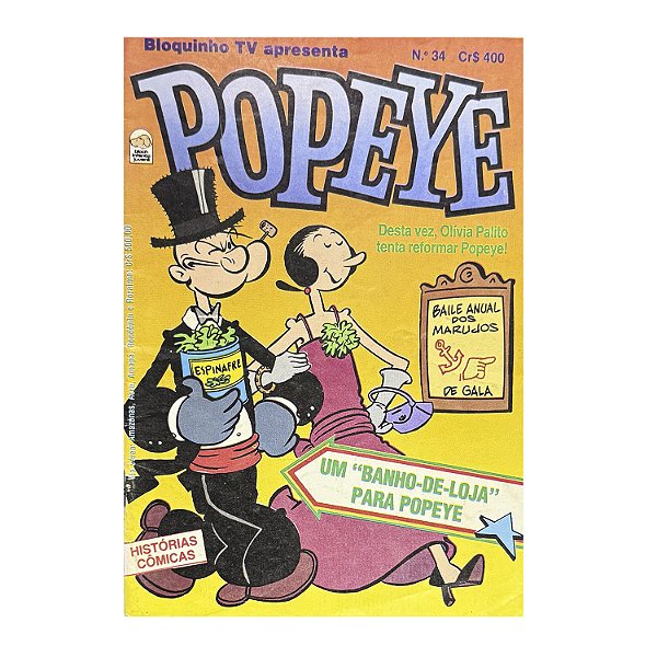 Popeye: Um banho-de-loja para Popeye - Nº 34