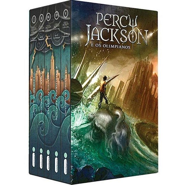 Box Percy Jackson E Os Olimpianos - Rick Riordan