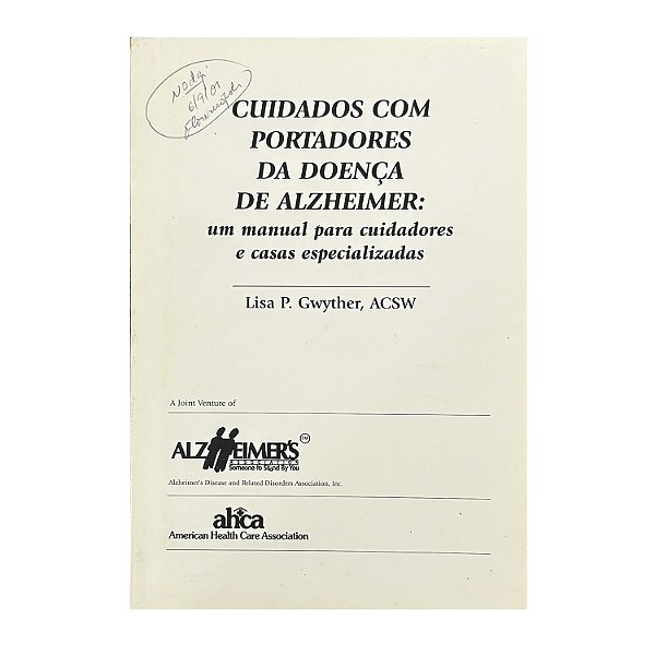 Cuidados Com Portadores Da Doença De Alzheimer - Lisa P. Gwyther