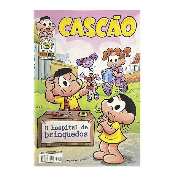 Cascão: O hospital de brinquedos - Nº 67