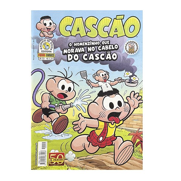 Cascão: O homenzinho que morava no cabelo do Cascão - Nº 53