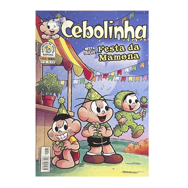 Cebolinha: Festa da Mamona - Nº 68