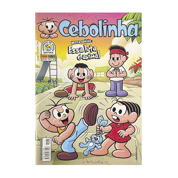 Cebolinha: Essa luta é animal - Nº 63