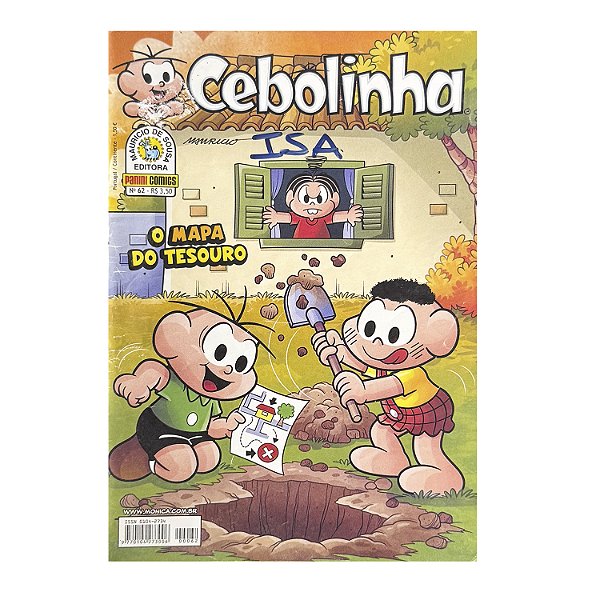 Cebolinha: O mapa do tesouro - Nº 62