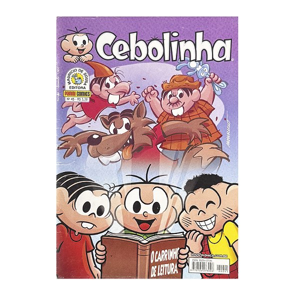 Cebolinha: O carrinho de leitura - Nº 45