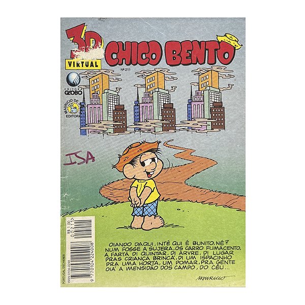 Chico Bento: 3D Virtual - Nº 211