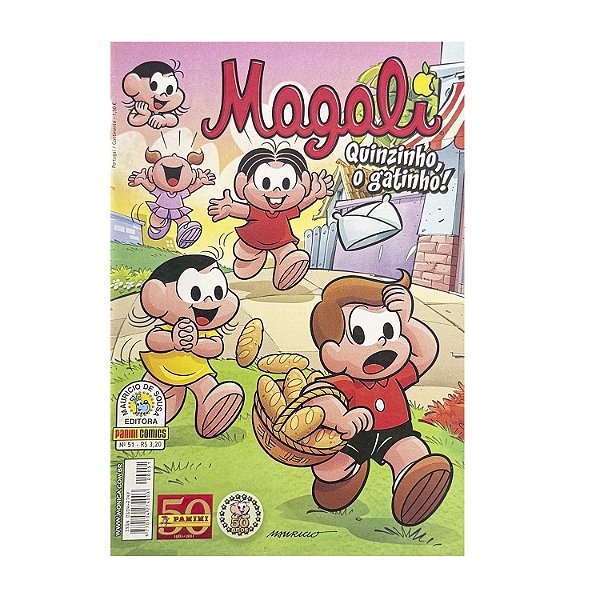 Magali: Quinzinho, o gatinho! - Nº 51