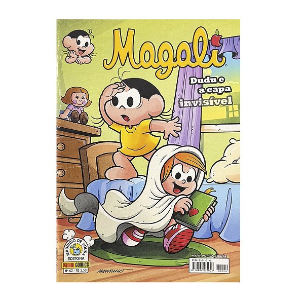 Magali: Dudu e a capa invisível - Nº 62