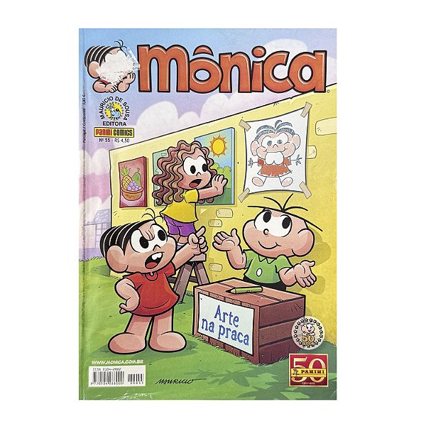 Mônica: Arte na Praça - Nº 55