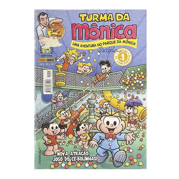 Turma da Mônica: Uma Aventura no Parque da Mônica - Nº 1