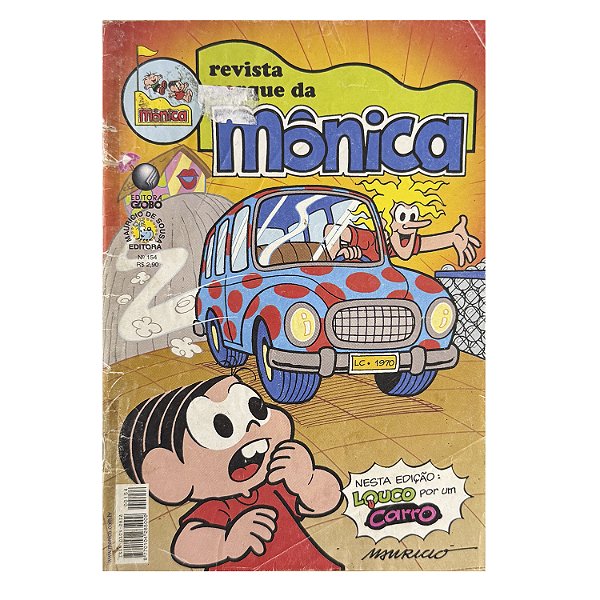 Revista Parque da Mônica - Nº 154