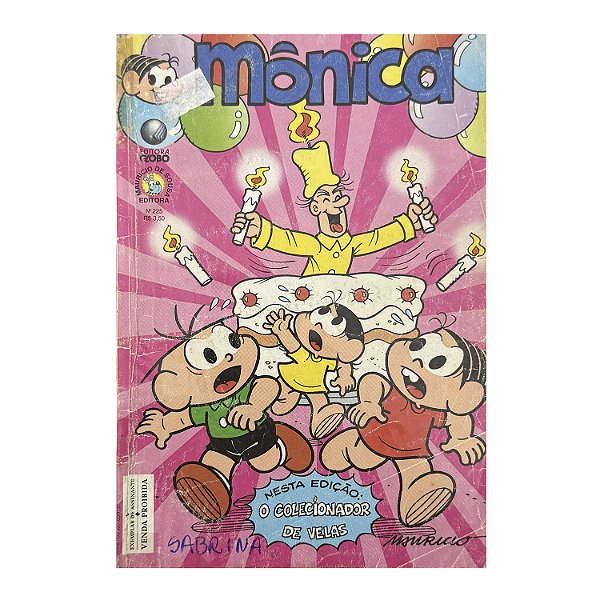 Mônica: O colecionador de velas - Nº 225