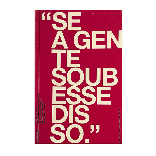 Se A Gente Soubesse Disso - Lucas Paulo/Marina Vilas Boas