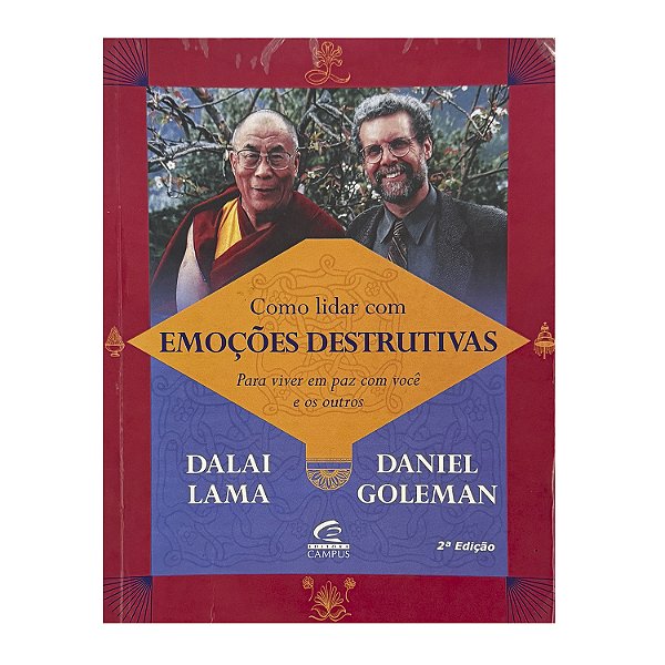 Como Lidar Com Emoções Destrutivas - Dalai Lama/Daniel Goleman