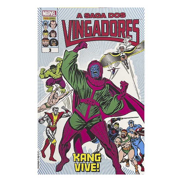 A Saga Dos Vingadores: Kang Vive! - Volume 3 - Roger Stern/Jim Shooter