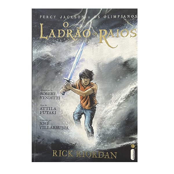 Percy Jackson E Os Olimpianos: O Ladrão de Raios - Rick Riordan/Robert Venditti/Attila Futaki/José Villarrubia