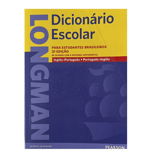 Dicionário Escolar Longman Inglês/Português