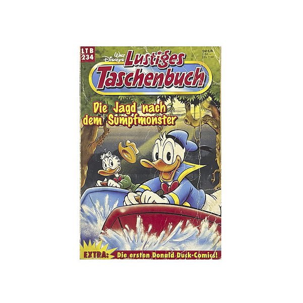 Lustiges Taschenbuch: Die Jagd Nach Dem Sumpfmonster - Nº234