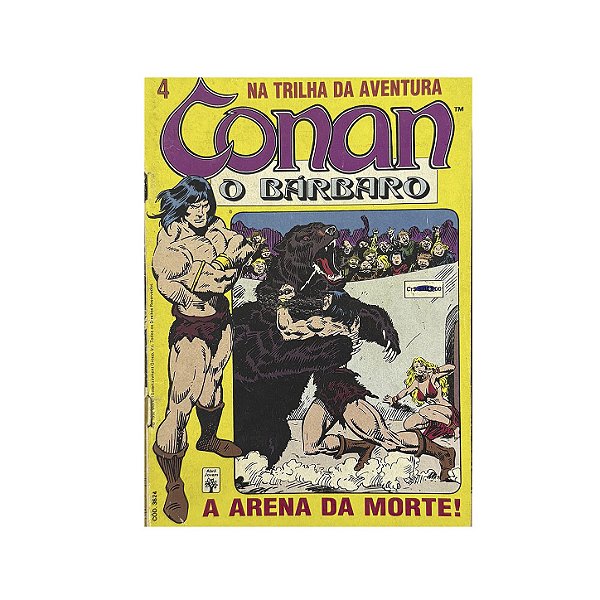 Conan O Bárbaro: A Arena Da Morte! - Nº 4
