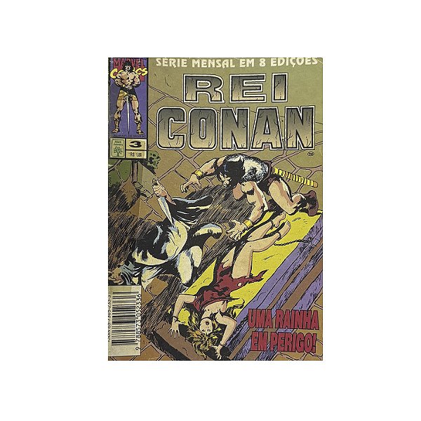 Rei Conan: Uma Rainha Em Perigo - Nº 3