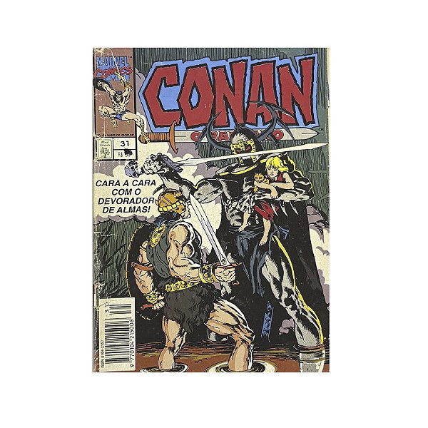 Conan O Bárbaro: Cara A Cara Com O Devorador De Almas - Nº 31