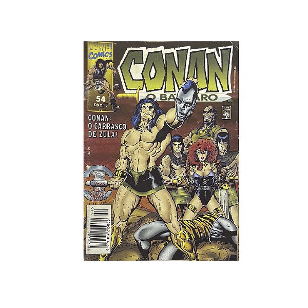 Conan O Bárbaro: O Carrasco De Zula - Nº 54