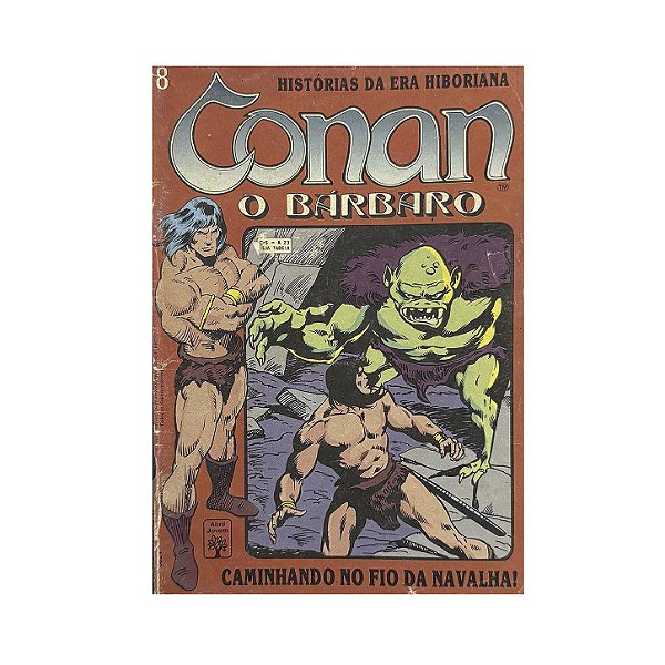 Conan O Bárbaro: Caminhando No Fio Da Navalha - Nº 8