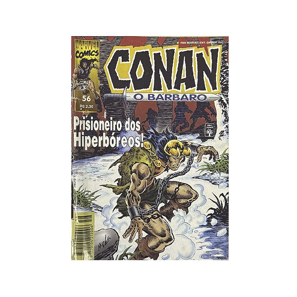 Conan O Bárbaro: Prisioneiros Dos Hiperbóreos - Nº 56