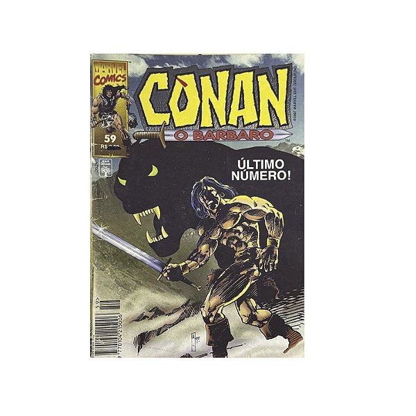 Conan O Bárbaro: Último Número - Nº 59