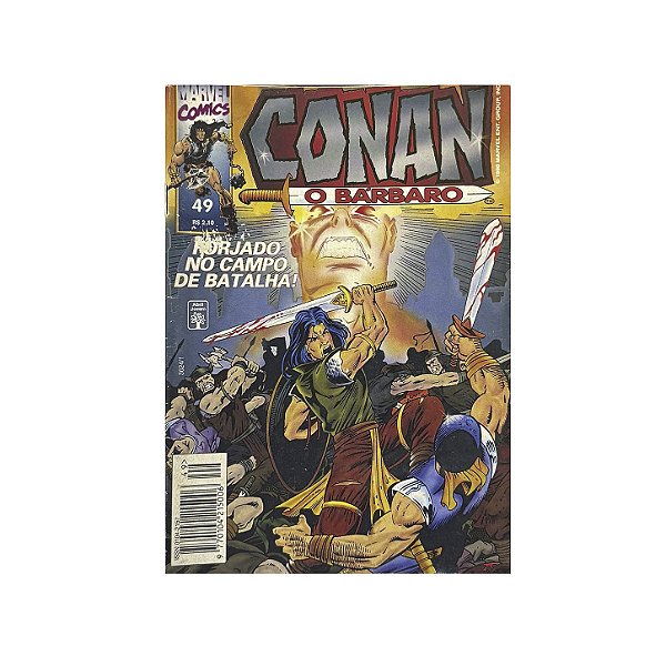Conan O Bárbaro: Forjado No Campo De Batalha - Nº 49