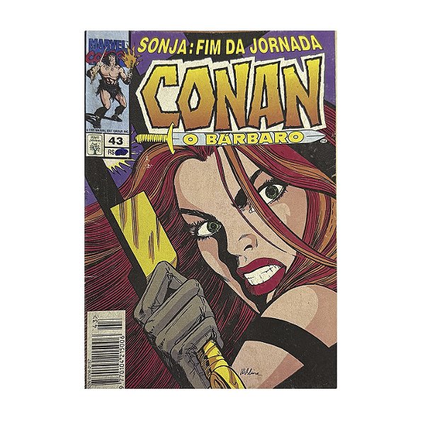 Conan O Bárbaro: Sonja: Fim Da Jornada - Nº 43