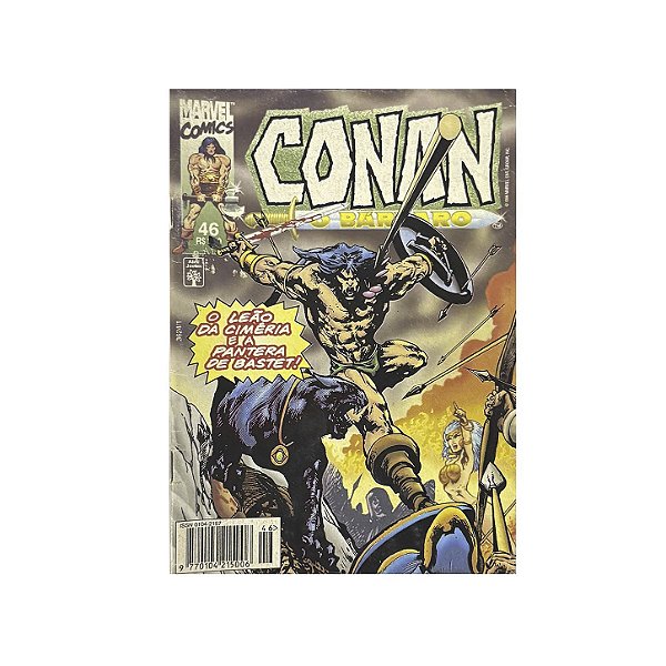 Conan O Bárbaro: O Leão Da Ciméria E A Pantera De Bastet - Nº 46