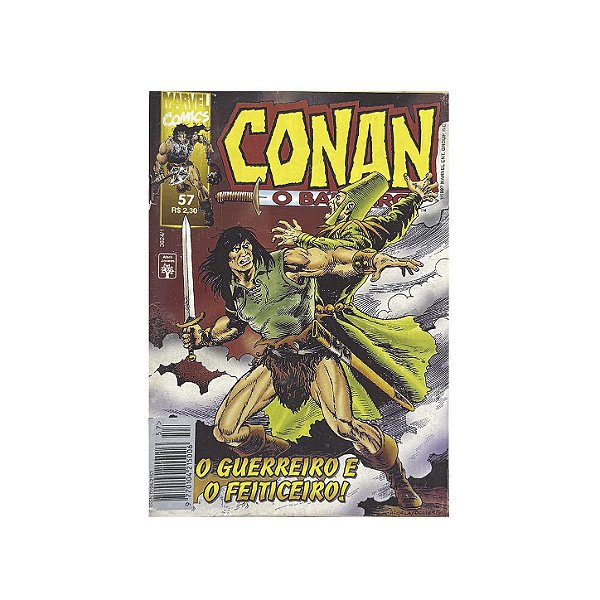 Conan O Bárbaro: O Guerreiro E O Feiticeiro - Nº 57