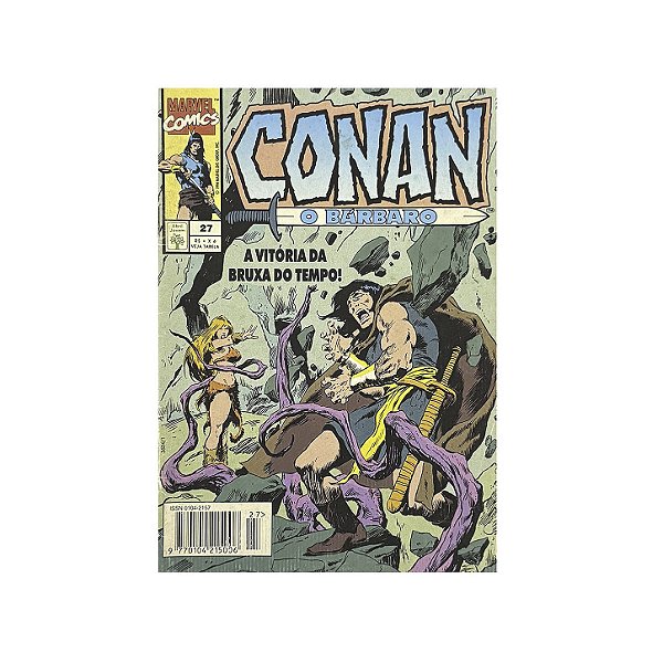 Conan O Bárbaro: A Vitória Da Bruxa Do Tempo - Nº 27