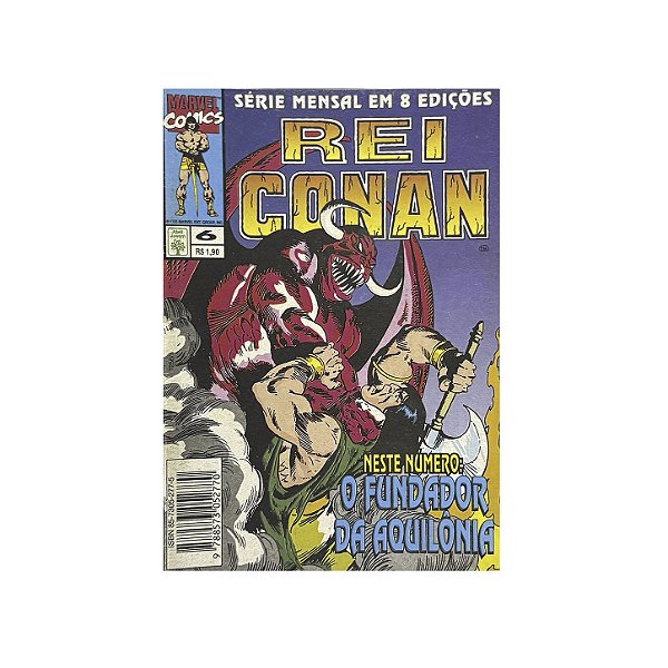 Rei Conan: O Fundador De Aquilônia - Nº 6