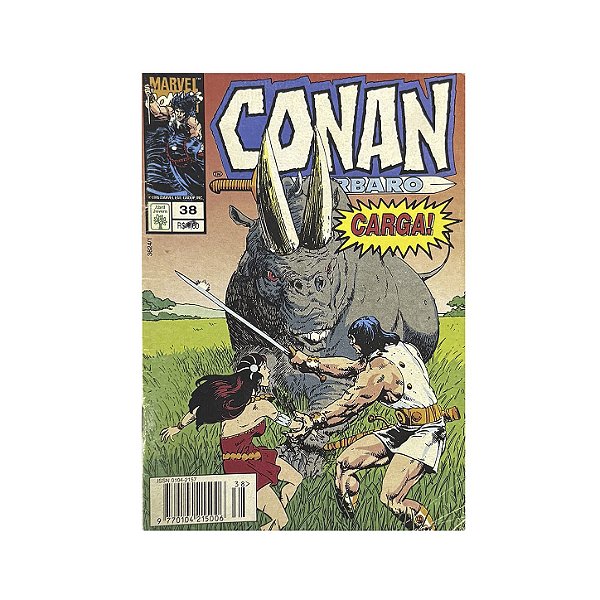 Conan O Bárbaro: Carga - Nº 38