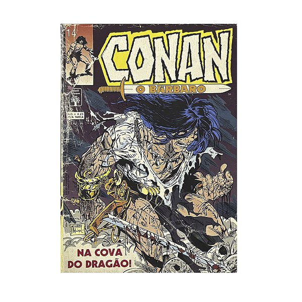 Conan O Bárbaro: Na Cova Do Dragão - Nº 14