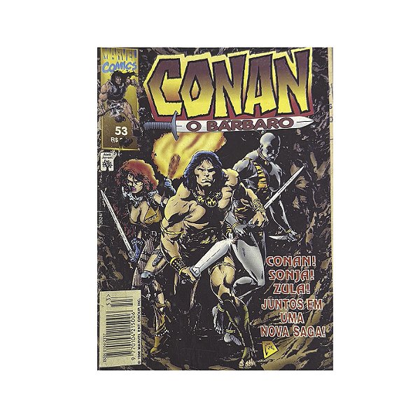 Conan O Bárbaro: Conan, Sonja E Zula Juntos Em Uma Nova Saga - Nº 53