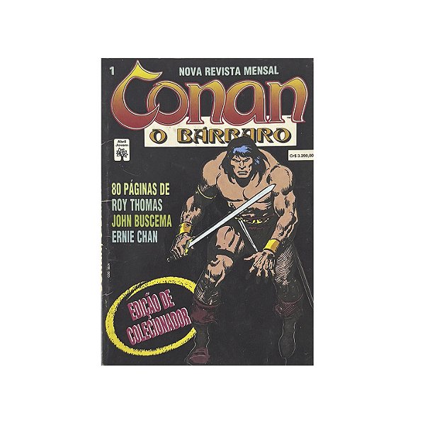 Conan O Bárbaro: Edição De Colecionador - Nº 1