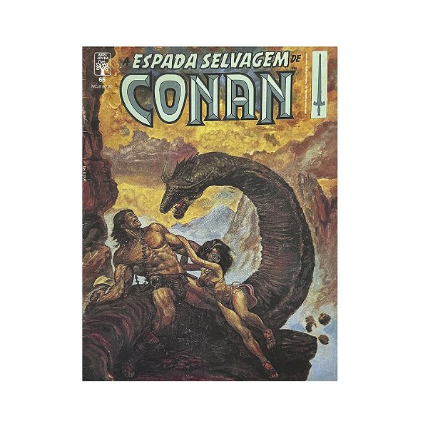 A Espada Selvagem De Conan O Bárbaro - Nº 65