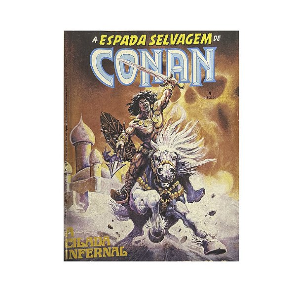 A Espada Selvagem De Conan: A Cilada Infernal - Nº 9