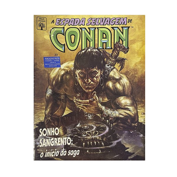 A Espada Selvagem De Conan O Bárbaro - Nº 23