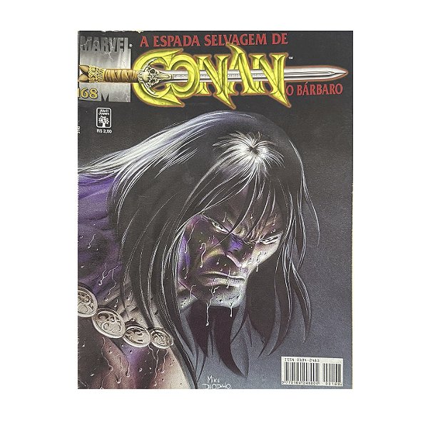 A Espada Selvagem De Conan O Bárbaro - Nº 168