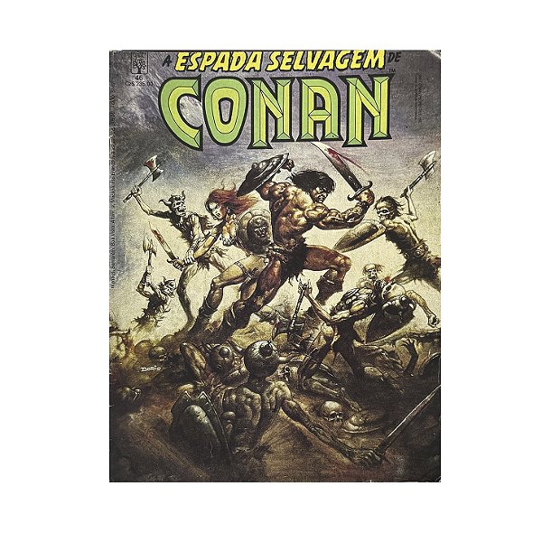 A Espada Selvagem De Conan O Bárbaro - Nº 46