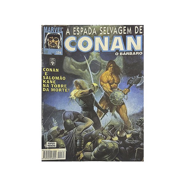 A Espada Selvagem De Conan O Bárbaro - Nº 134