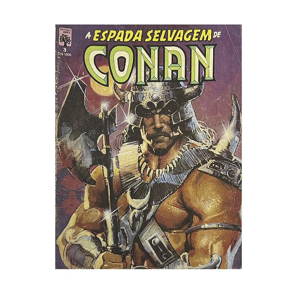 A Espada Selvagem De Conan O Bárbaro - Nº 3